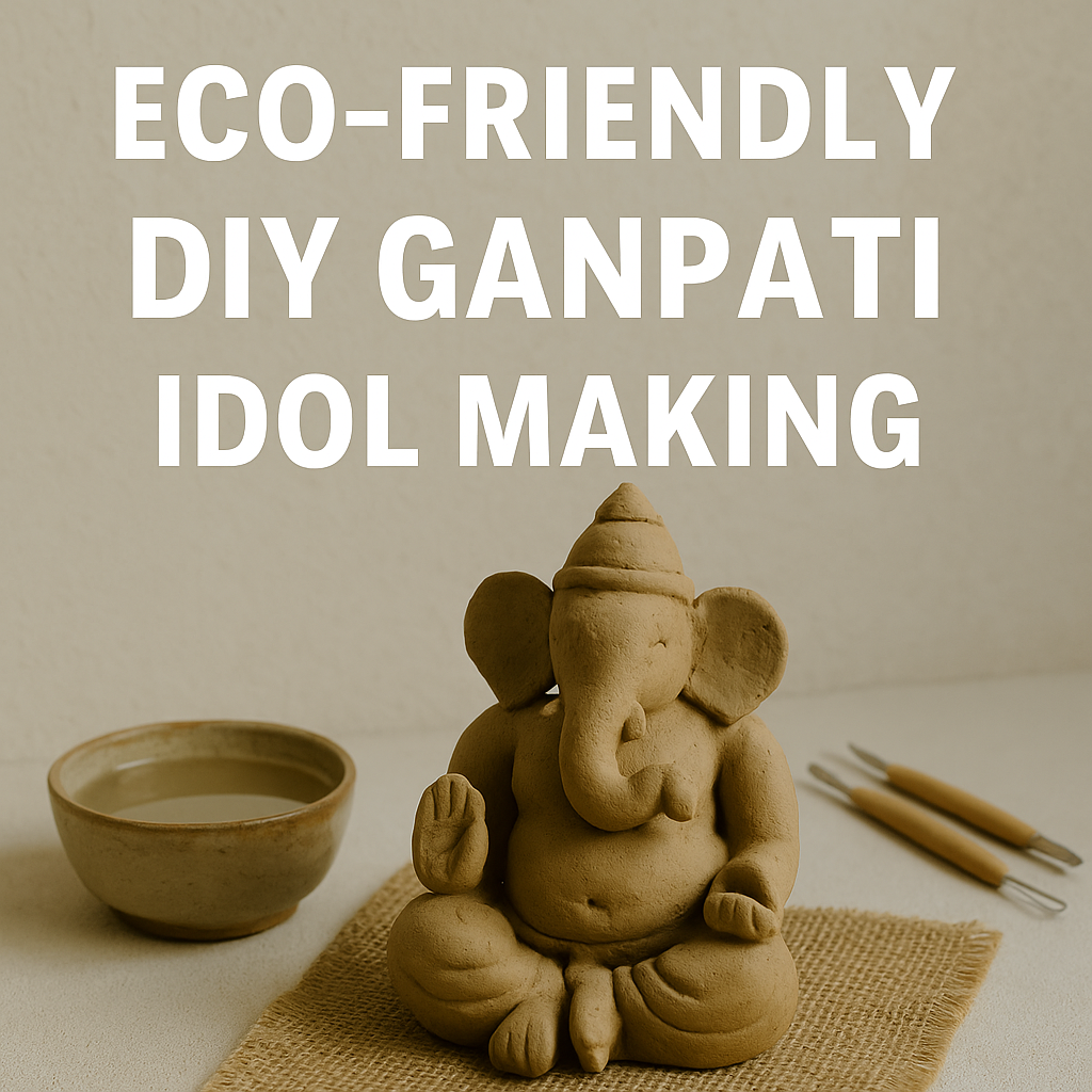 Eco-Friendly DIY Ganpati Idol Making: A Creative, Sustainable Tradition