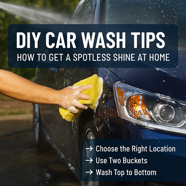 DIY Car Wash Tips: How to Get a Spotless Shine at Home