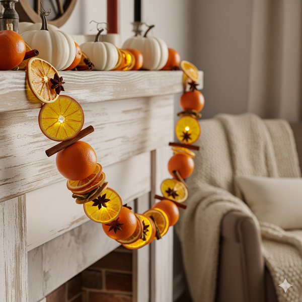 How to Make a Dried Orange Garland: A Step-by-Step Guide for Stunning Fall Decor